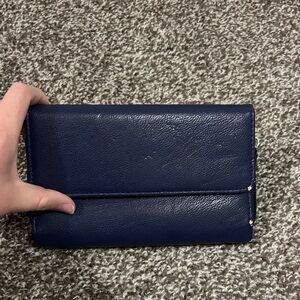 Navy blue wallet